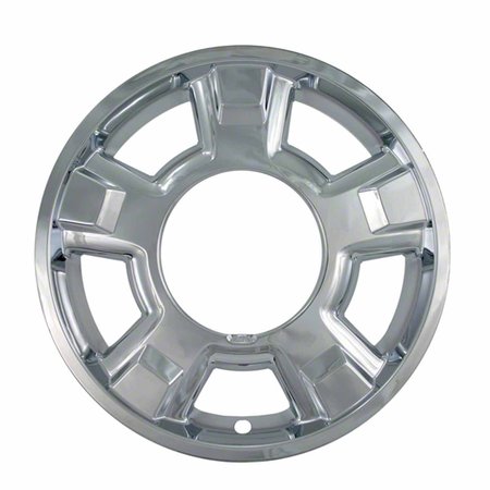 COAST2COAST 17", 5 Spoke With CC Cutout, Chrome Plated, Plastic, Set Of 4, Not Compatible With Steel Wheels IWCIMP326X